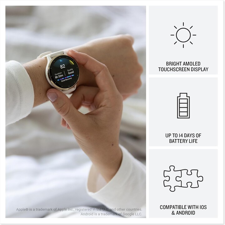 Garmin Venu 3S Gris Doré