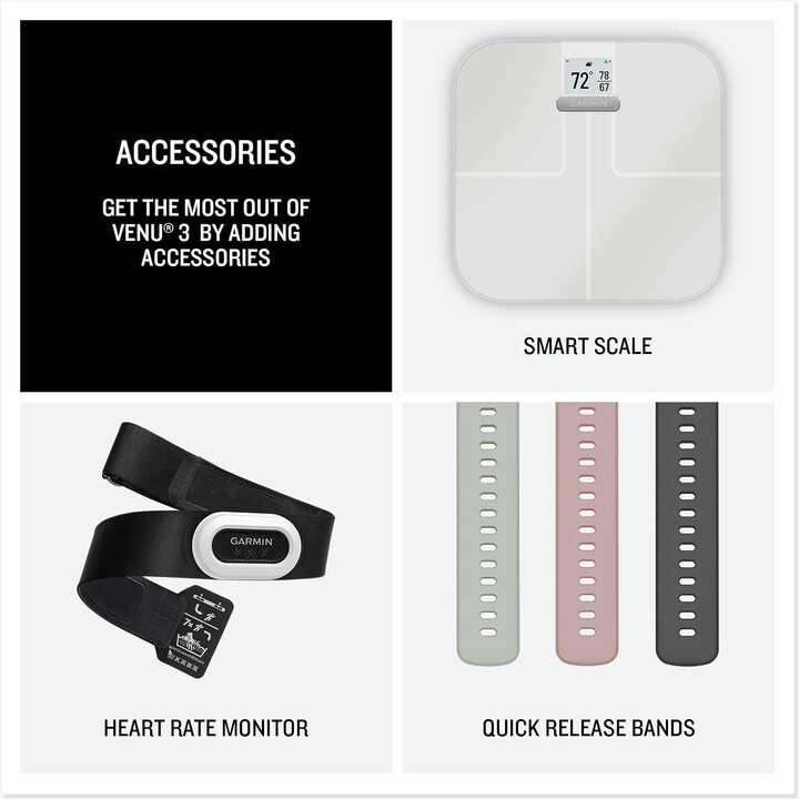 Garmin Venu 3S Gris Doré