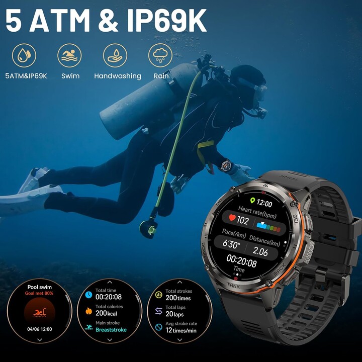 Kospet Tank T3 Ultra Negro