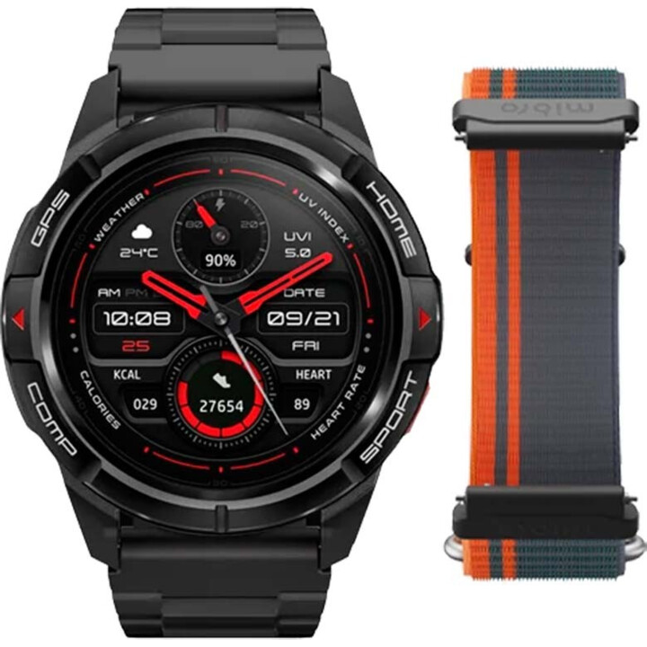 Mibro Watch GS Active Noir - Montre Connectée avec GPS