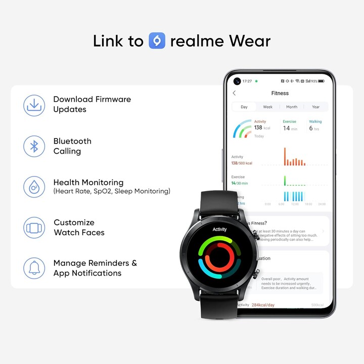 Realme Watch R100 TechLife Gray