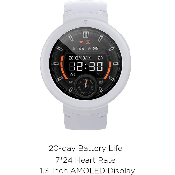 Amazfit Verge Lite / Okos Lite Snowcap White