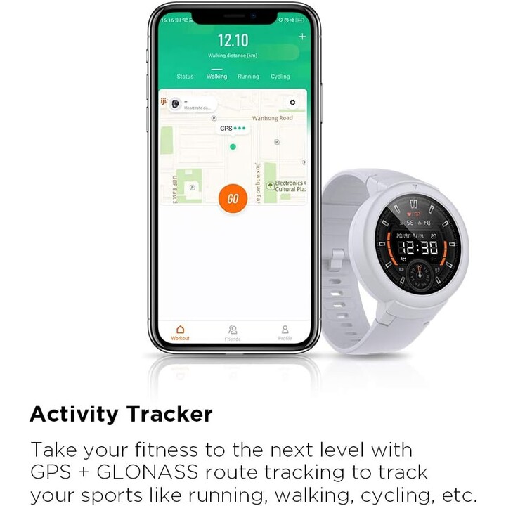 Amazfit Verge Lite / Okos Lite Snowcap White