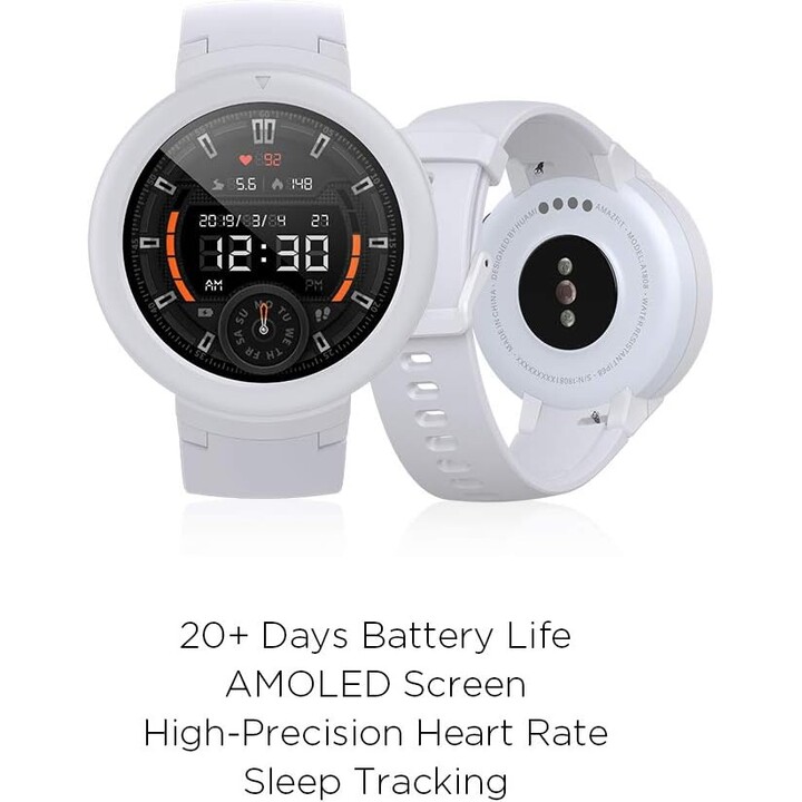 Amazfit Verge Lite / Okos Lite Snowcap White