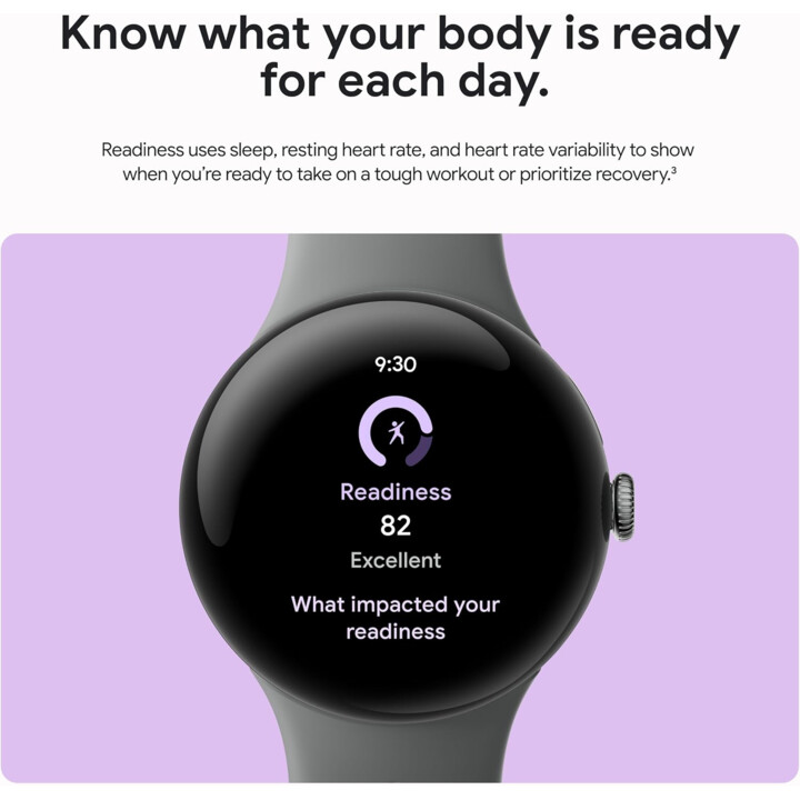 Google Pixel Watch 3 41mm Correa Rosa WiFi Plata