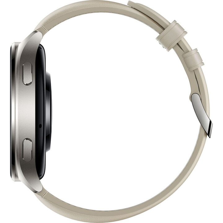 Xiaomi Watch 2 Titan Caja Gris Correa Piel Blanca