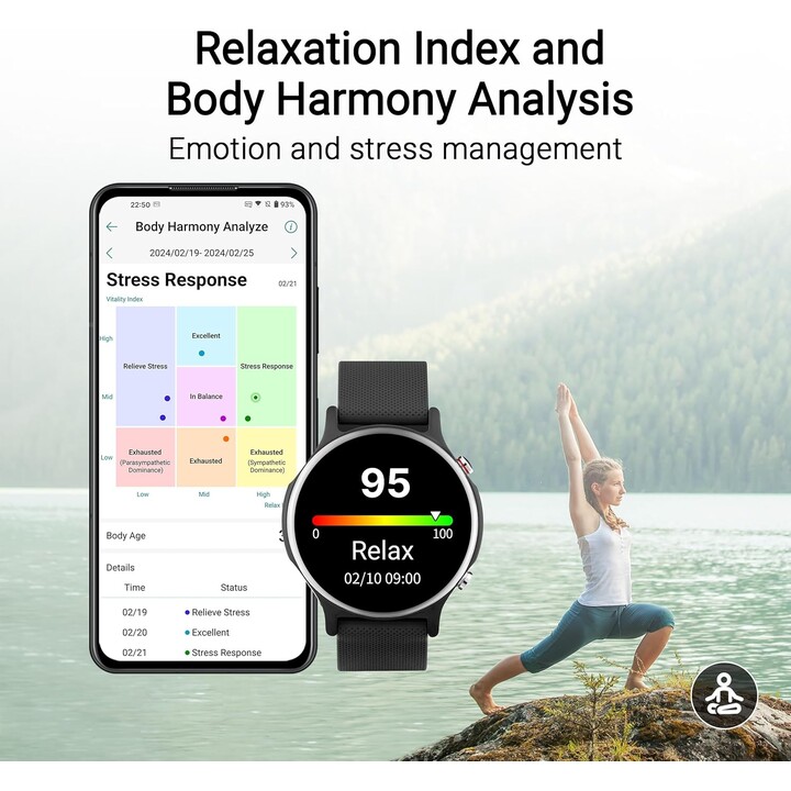 ASUS VivoWatch 6 HC-D06 Negro