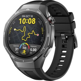 HUAWEI Watch GT5 Pro, 1,43-Zoll-Display, Profi-Sportuhr, Gesundheits-Tracking, EKG, 46 mm, Schwarz