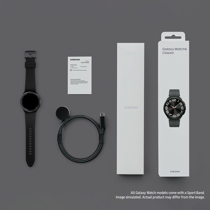 Samsung Galaxy Watch6 Classic 43mm LTE Preto R955