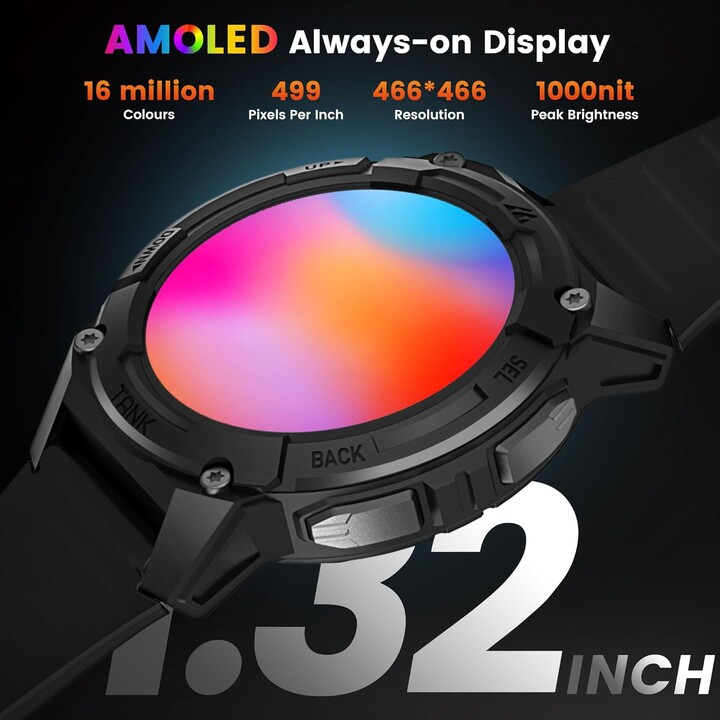 Kospet Tank S2 Noir - Montre Connectée