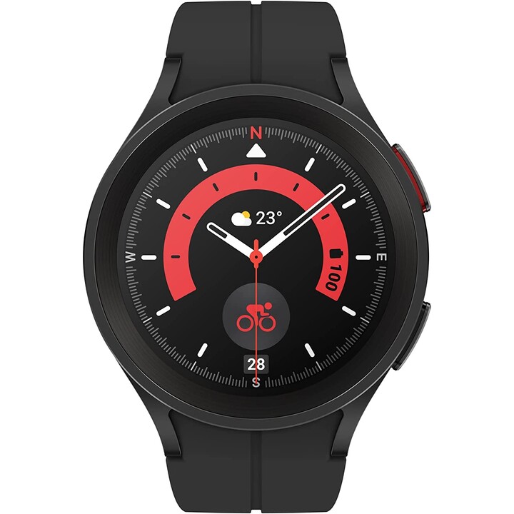 Samsung Galaxy Watch5 Pro R925 45mm 4G Titanium Preto - Relógio inteligente