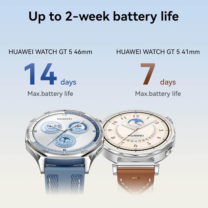 Huawei Watch GT5 41mm GPS Milanese Strap Gold - Smartwatch