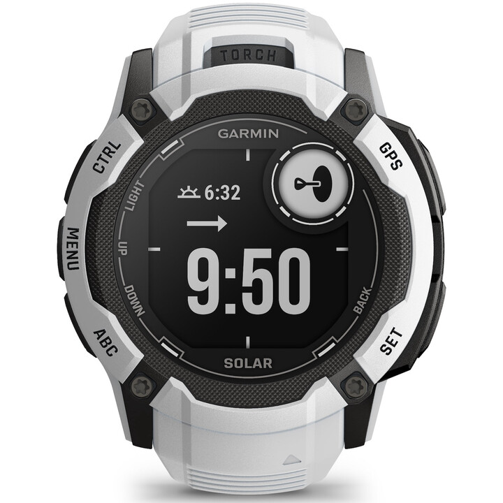 Garmin Instinct 2X Solar 50mm White - GPS Smartwatch