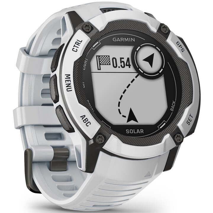 Garmin Instinct 2X Solar 50mm White - GPS Smartwatch