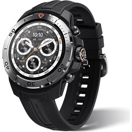 Reloj inteligente Mibro GS Explorer 1.32 AMOLED con monitor de frecuencia cardíaca y presión arterial, fitness, correr, negro