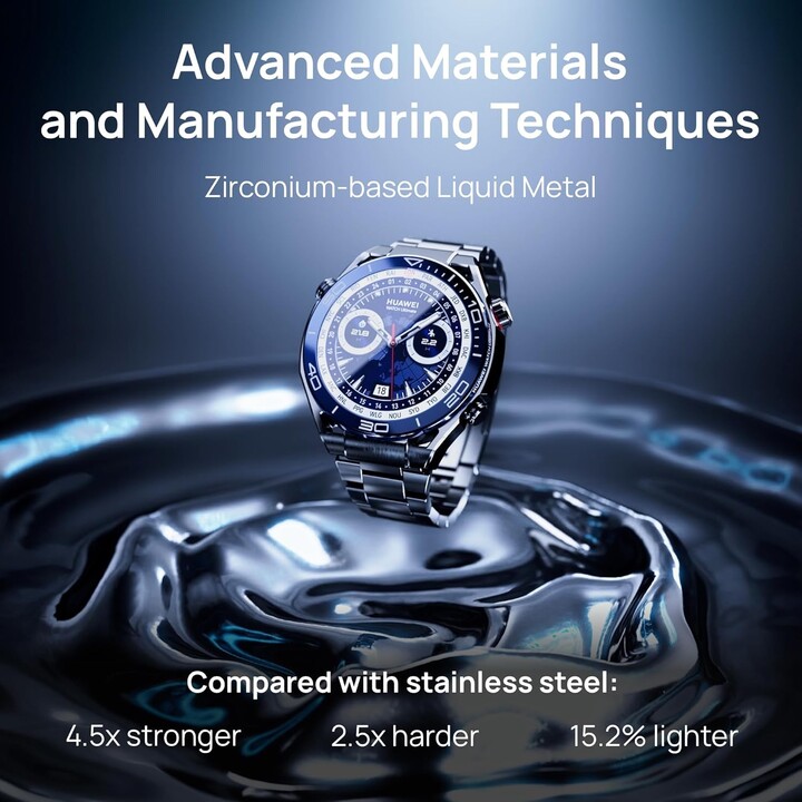 Huawei Watch Ultimate Grün, groß