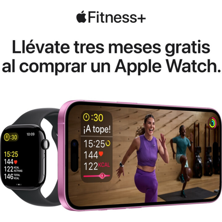 Apple Watch Series 10 GPS Cellular 46 mm, caja de titanio y correa Milanese Loop Pizarra M/L