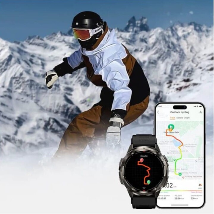 Kospet Tank T3 Ultra 2 Smart Watch Black 