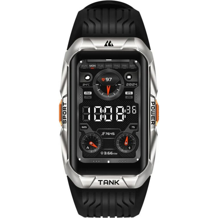 Kospet Tank X2 Ultra GPS Silver - Smartwatch