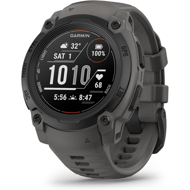 Garmin Instinct E, GPS Smartwatch, 40 mm, resistente al agua, aplicaciones deportivas incorporadas, negro