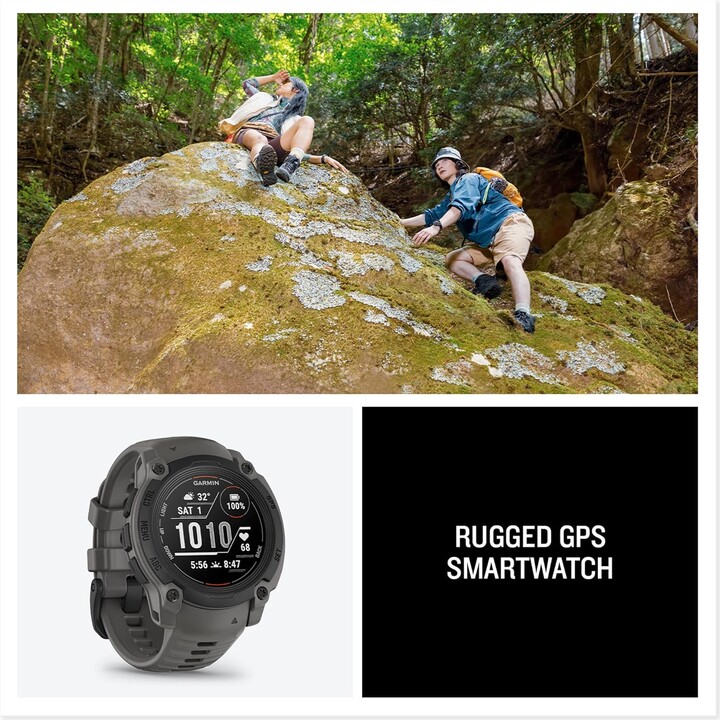 Garmin Instinct E, GPS Smartwatch, 40 mm, resistente al agua, aplicaciones deportivas incorporadas, negro