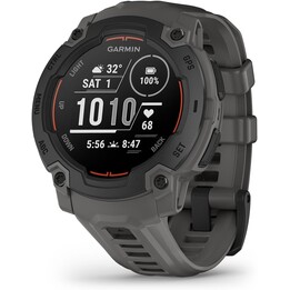 Garmin Instinct E, GPS Smartwatch, 45 mm, resistente al agua, aplicaciones deportivas incorporadas, negro
