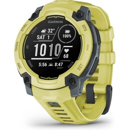 Garmin Instinct E, GPS Smartwatch, 45 mm, wasserfest, eingebaute Sport-Apps, Gelb