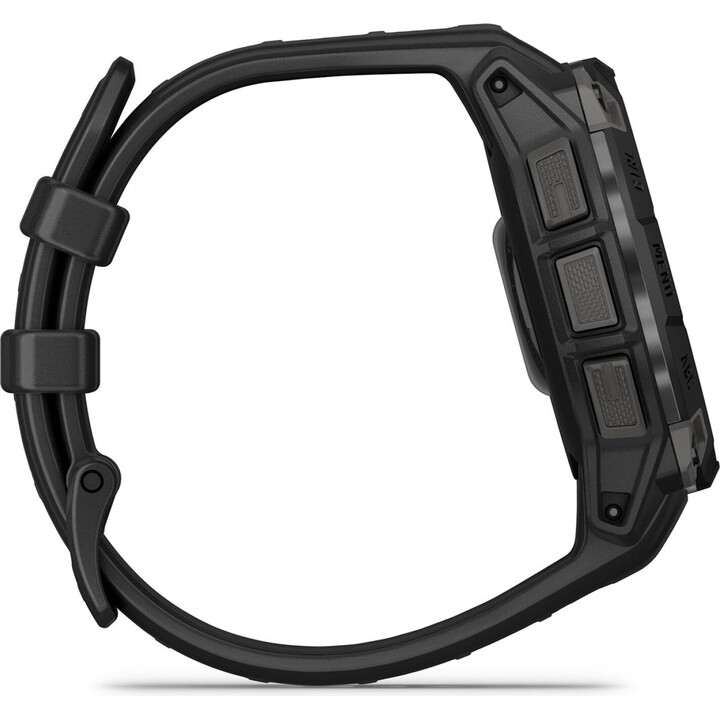 Garmin Instinct 3, GPS Smartwatch, pantalla AMOLED de 45 mm, monitoreo de salud, linterna LED, hasta 18 días, negro