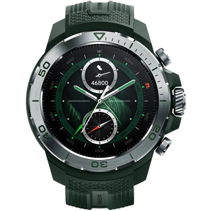 MIBRO GS Explorer Smart Watch 1.32 AMOLED con presión cardíaca de presión arterial Monitor de aptitud Fitness, verde