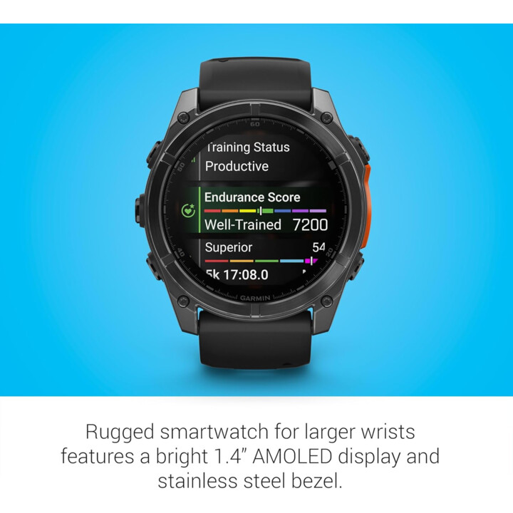 Garmin Fenix 8 51 mm Gris Pizarra 