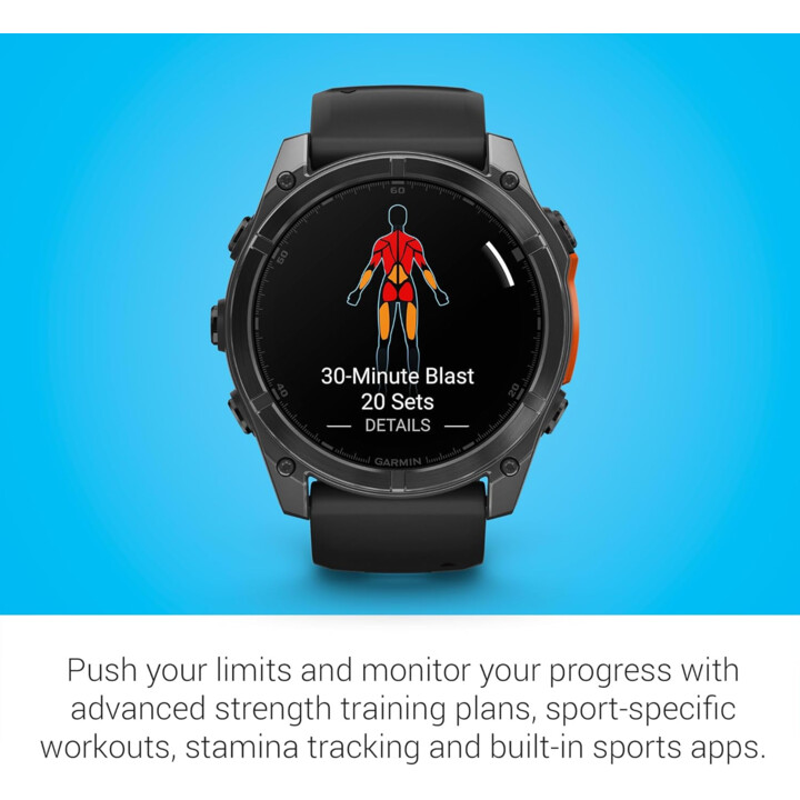 Garmin Fenix 8 51 mm Gris Pizarra 