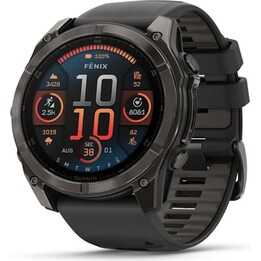 Garmin Fenix 8 Zaffiro Nero Grigio 