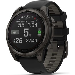 Garmin Fenix 8 Sapp Solar Schwarz Grau