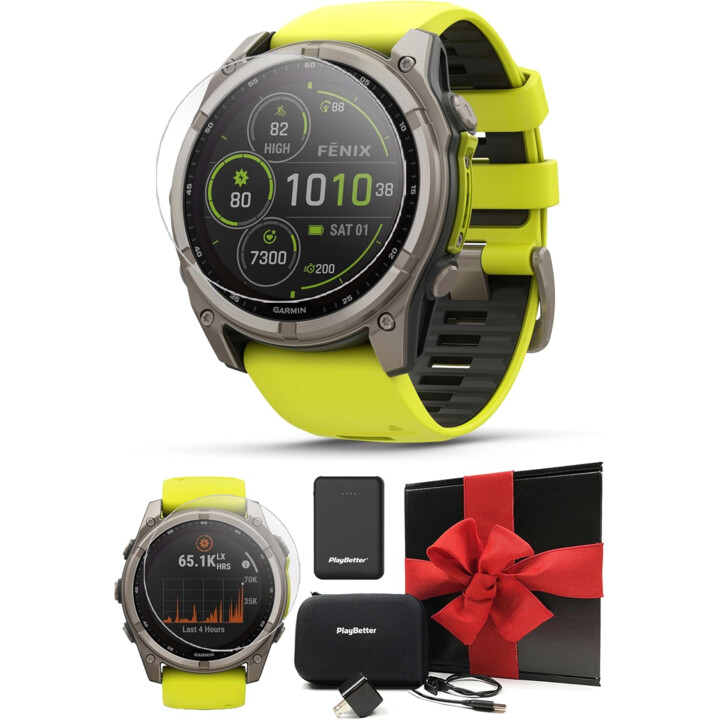 Garmin Fenix 8 Sapp Amarillo Solar