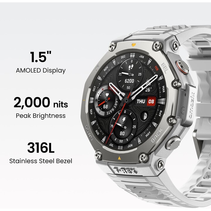 Amazfit T-Rex 3 Grey - Smartwatch