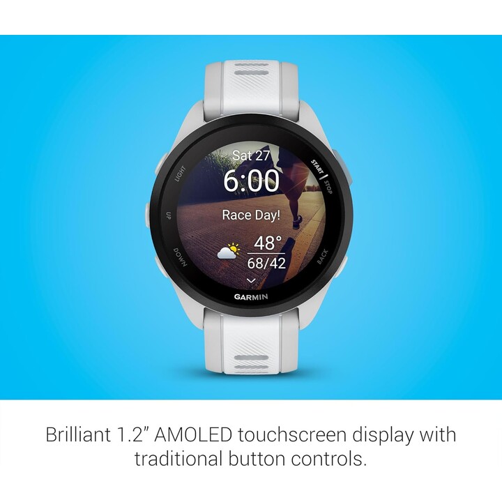 Garmin Forerunner 165 AMOLED White - Smartwatch