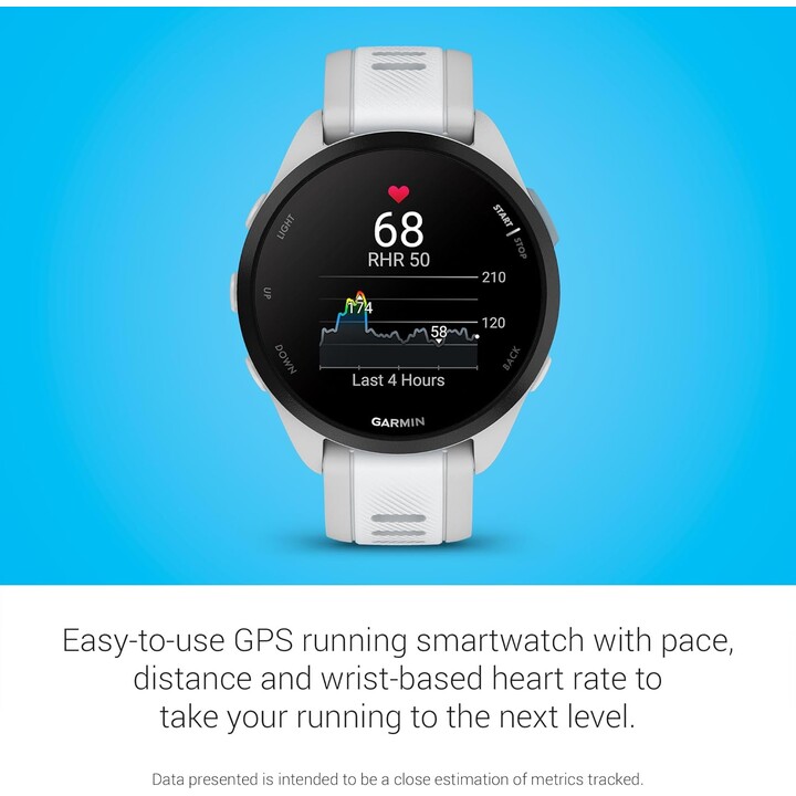 Garmin Forerunner 165 AMOLED White - Smartwatch