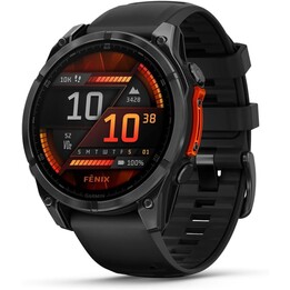 Garmin Fenix 8 AMOLED 47mm Acero Negro - Reloj Inteligente