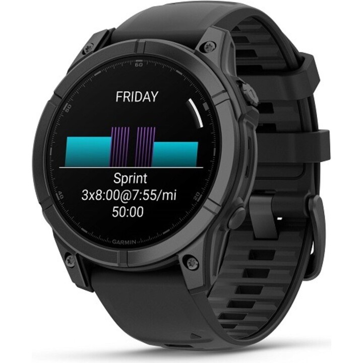 Garmin Fenix E 47mm Acero Gris - Reloj Inteligente