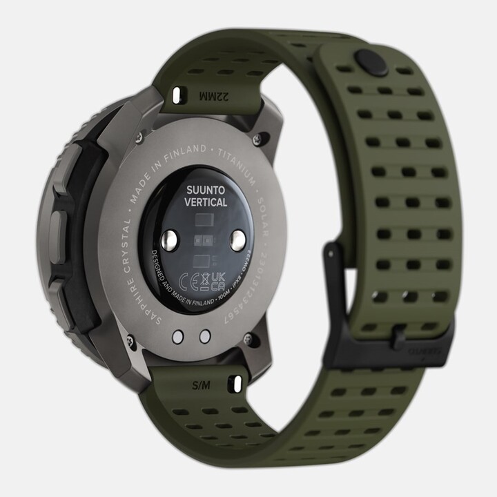 Suunto Vertical 3,56 cm (1.4") Matriz de puntos 49 mm 280 x 280 Pixeles Pantalla táctil Negro GPS (satélite)