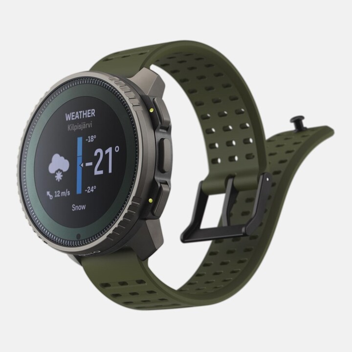 Suunto Vertical 3,56 cm (1.4") Matriz de puntos 49 mm 280 x 280 Pixeles Pantalla táctil Negro GPS (satélite)