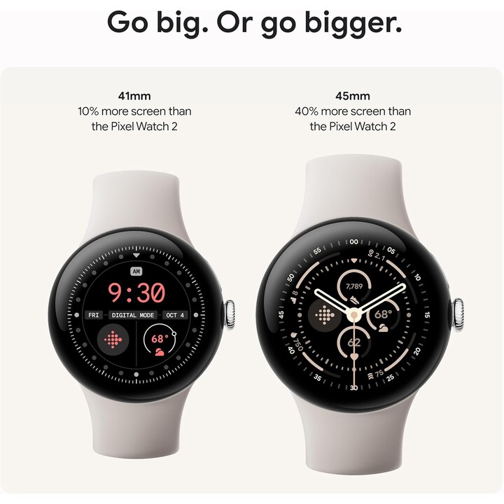 Google Pixel Watch 3 45 mm Wifi Hazel Verde