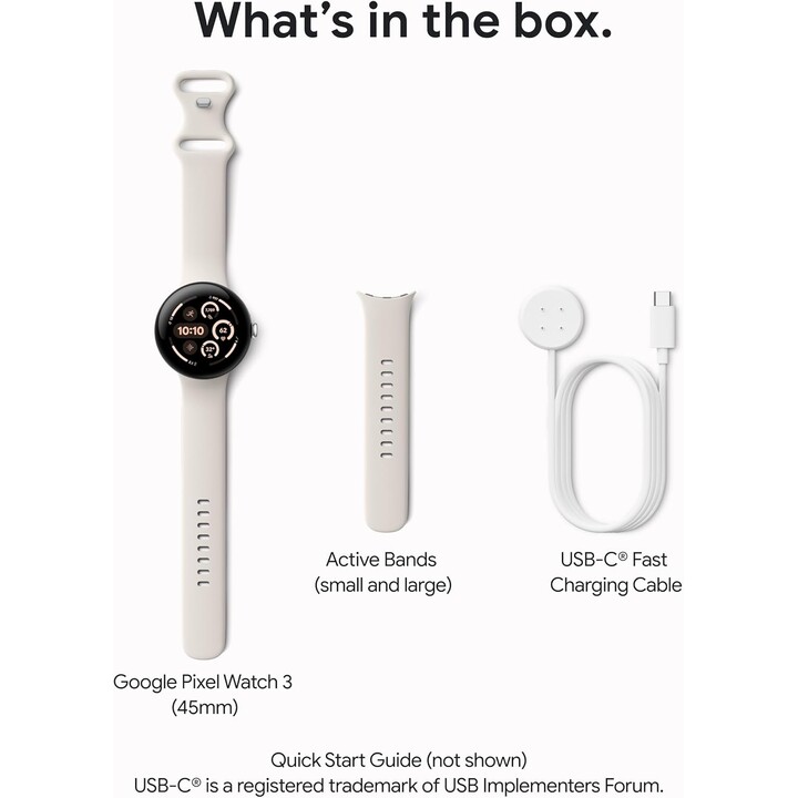 Google Pixel Watch 3 45 mm Wifi Hazel Verde