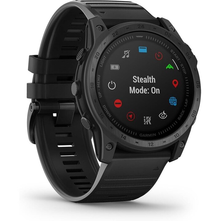 Garmin tactix® 7, Standard Edition Advanced Tactical GPS Watch with Silicone Strap, Black