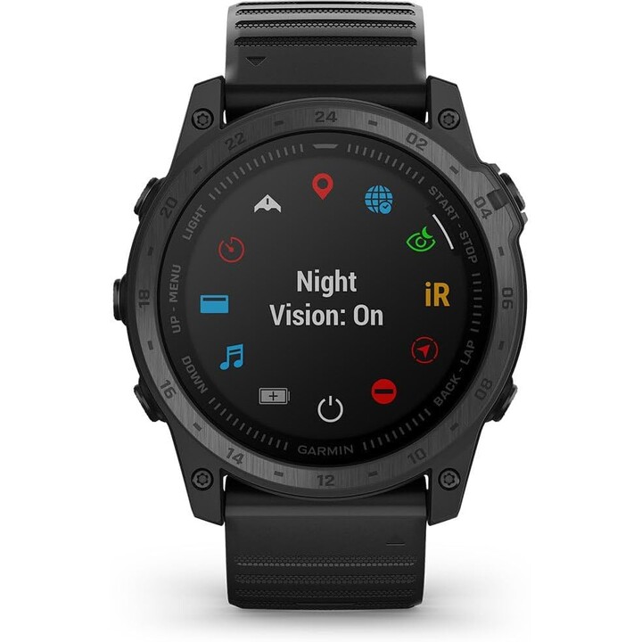 Garmin tactix® 7, Standard Edition Advanced Tactical GPS Watch with Silicone Strap, Black