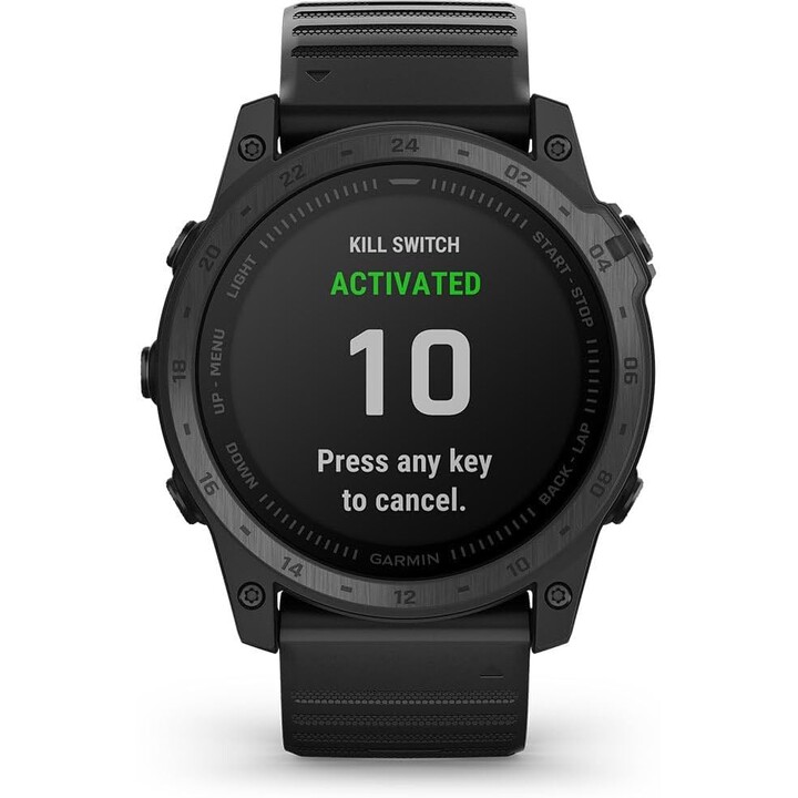 Garmin tactix® 7, Standard Edition Advanced Tactical GPS Watch with Silicone Strap, Black