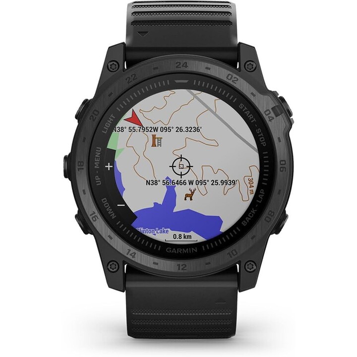 Garmin tactix® 7, Standard Edition Advanced Tactical GPS Watch with Silicone Strap, Black