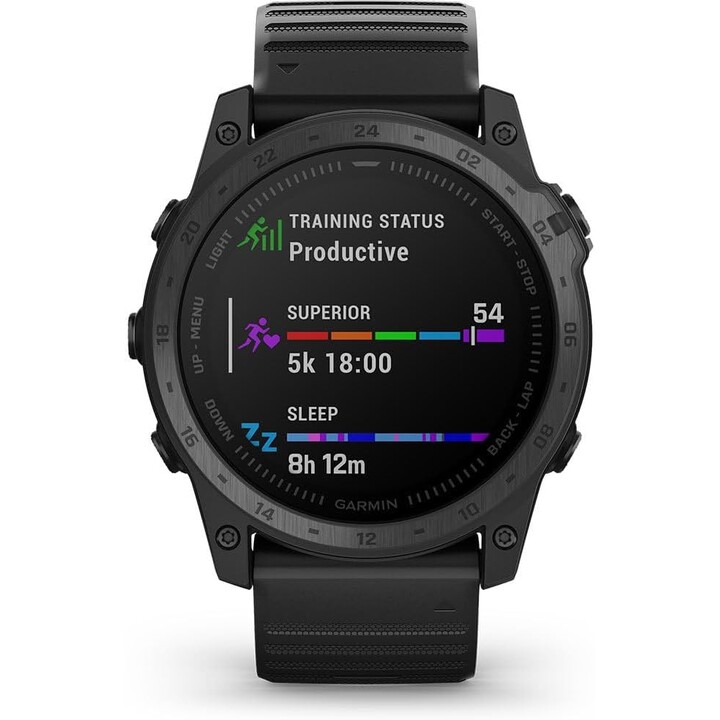 Garmin tactix® 7, Standard Edition Advanced Tactical GPS Watch with Silicone Strap, Black