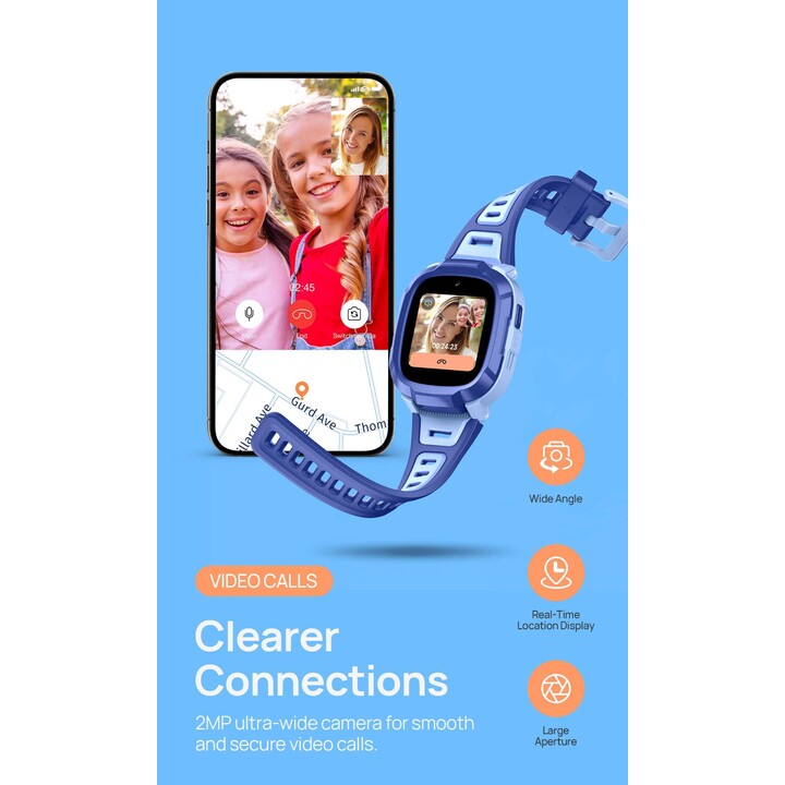 Montre Mibro pour enfants P6 Bleu