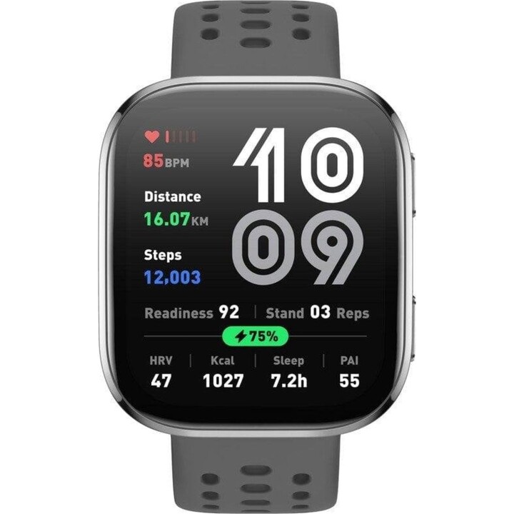 Amazfit Bip 6 Smartwatch 1.97" 2000nits Offline Maps 140 Sports Dark Gray